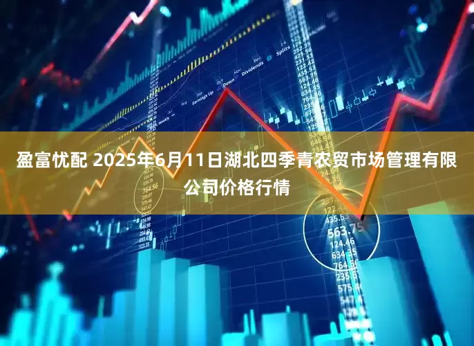 盈富忧配 2025年6月11日湖北四季青农贸市场管理有限公司价格行情
